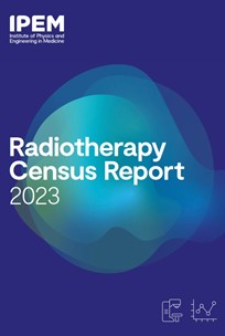 Cover of 2023 Radiotherapy Workforce Census Report