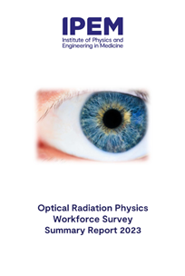 Cover of 2023 Optical Radiation Workforce Survey - Summary Report